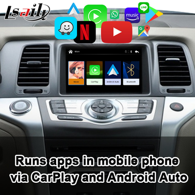 Giao diện CarPlay cho Nissan Murano Z51 2010-2019 Maxima GT-R với Hệ thống Linux của Lsailt