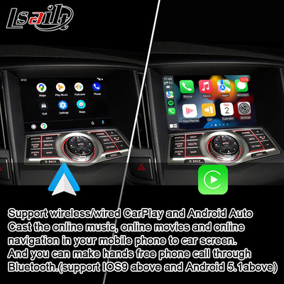 Giao diện tự động Android Lsailt Linux CarPlay dành cho Nissan Maxima 2010-2014 Infiniti với Mirror Link