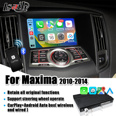 Giao diện tự động Android Lsailt Linux CarPlay dành cho Nissan Maxima 2010-2014 Infiniti với Mirror Link