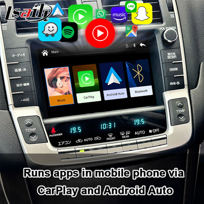 Giao diện Toyota Wireless CarPlay Giao diện Android Auto cho Crown, Land Cruiser LC200