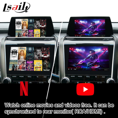 Giao diện video đa phương tiện Android tích hợp OEM với CarPlay không dây, Android Auto, YouTube