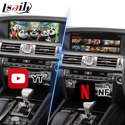 Giao diện video đa phương tiện Lsailt Android cho Lexus LS460 LS600h LS F-Sport AWD 2012-2017