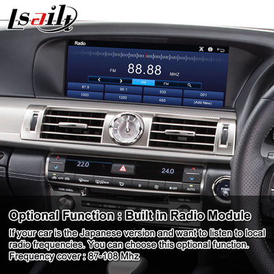 Giao diện video đa phương tiện Lsailt Android cho Lexus LS460 LS600h LS F-Sport AWD 2012-2017