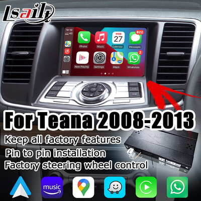 Nissan Teana J32 phong cách nhà máy mô-đun giải pháp nâng cấp không dây Carplay Android Auto phong cách OEM
