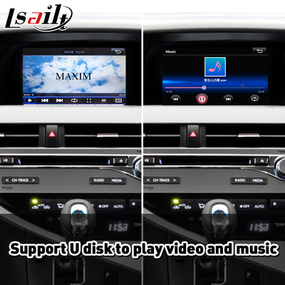 Giao diện tự động Android Carplay không dây Lsait cho Lexus RX 270 350 450h F Sport AL10 2012-2015