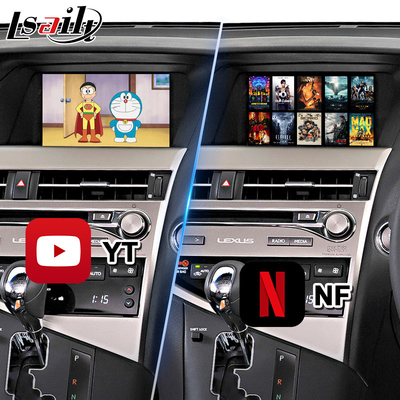 Giao diện video Lsailt Android Carplay cho Lexus RX270 RX350 RX450h Điều khiển chuột RX 2012-2015