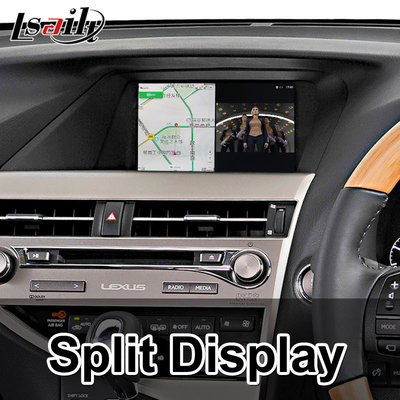 Giao diện video Lsailt Android Carplay cho Lexus RX270 RX350 RX450h Điều khiển chuột RX 2012-2015