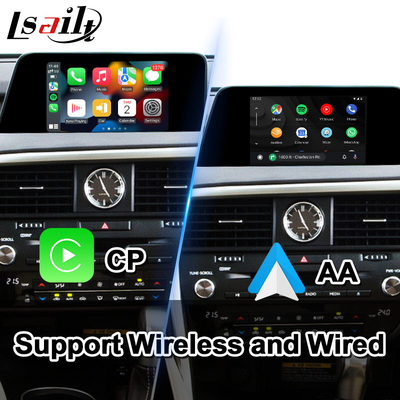 Lsailt Android Multimedia Interface cho Lexus RX200T RX350 RX300 RX Kiểm soát chuột 2016-2019