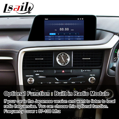 Lsailt Android Multimedia Interface cho Lexus RX200T RX350 RX300 RX Kiểm soát chuột 2016-2019