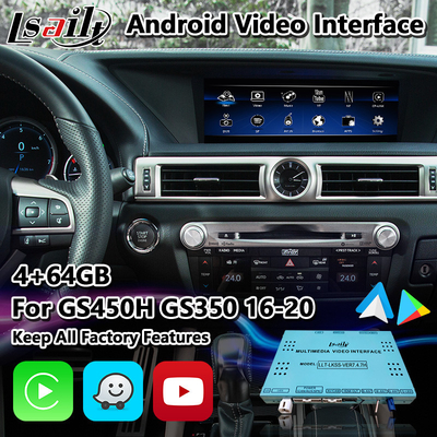 Lsailt Lexus Video Interface cho GS350 GS200t GS300h GS450h AWD F Sport 2016-2020