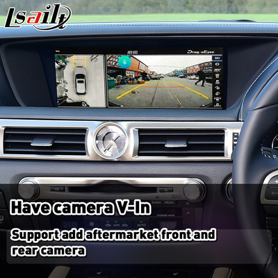 Giao diện Carplay tự động không dây Android cho Lexus GS300h GS200t GS350 GS450h GSF GS L10 2016-2020