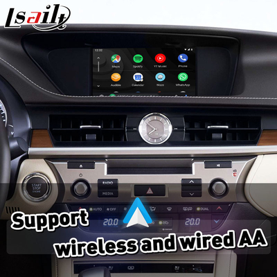 Giao diện Android Auto Carplay không dây cho 2012-2018 Lexus ES250 ES200 ES350 ES300h ES 250 200 Điều khiển nút