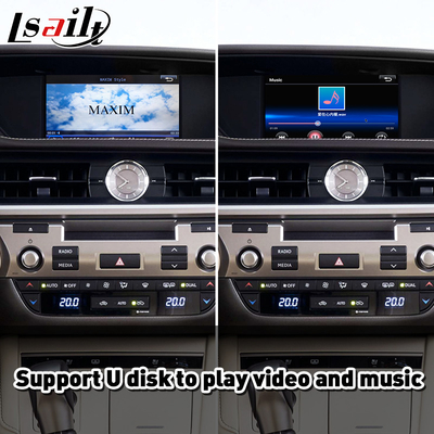 Giao diện Android Auto Carplay không dây cho 2012-2018 Lexus ES250 ES200 ES350 ES300h ES 250 200 Điều khiển nút