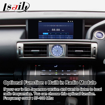 Lsailt Android Multimedia Interface cho Lexus IS 300h 250 350 200t 300 AWD F Sport XE30 2013-2016