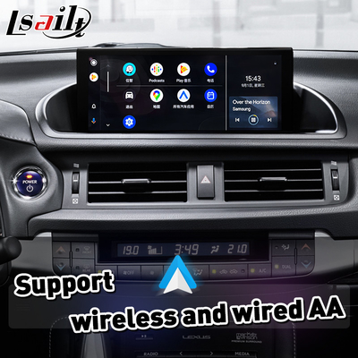 Carplay không dây và giao diện tự động Android cho Lexus CT 200h FSport CT 2017-2022