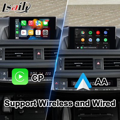 Lsailt Android Video Interface cho Lexus CT200h CT F Sport Kiểm soát chuột 2014-2017