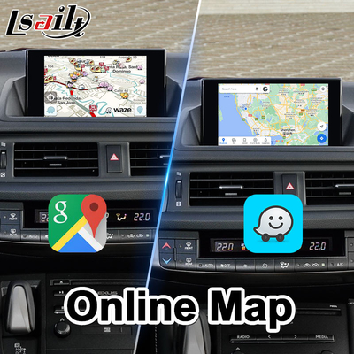 Lsailt Android Video Interface cho Lexus CT200h CT F Sport Kiểm soát chuột 2014-2017