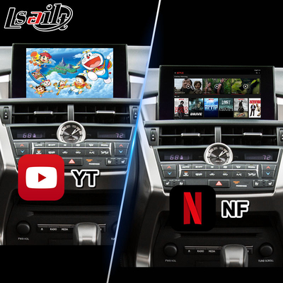 Lsailt Android Multimedia Video Interface cho Lexus NX300h NX200t NX F-Sport Touchpad Control 2014-2017