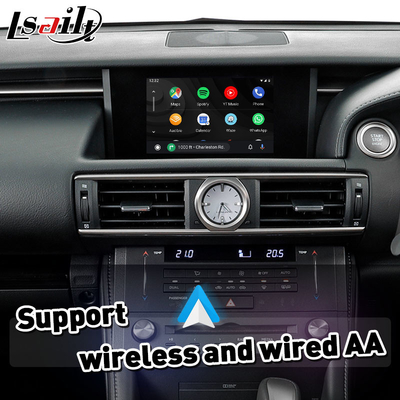 Giao diện Android Auto Carplay không dây cho Lexus RC 350 300h 200t 300 AWD F Sport 2014-2018
