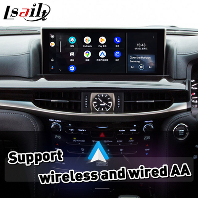 CP không dây AA Android Auto Carplay Interface cho Lexus LX 450d 570 570s VDJ200 J200 2016-2021