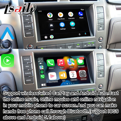 Lexus CarPlay Interface cho GX460 GX400 2014- với Wireless Android Auto của Lsailt
