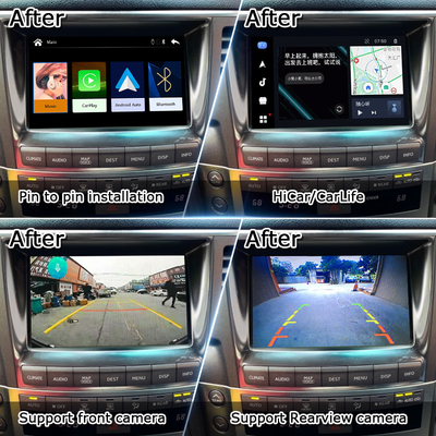 Giao diện CarPlay không dây cho Lexus LX570 2013-2015 LX460d GX460 GX400 Điều hướng Android Auto Box của Lsailt
