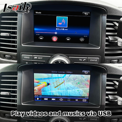 Giao diện CarPlay không dây cho Nissan Pathfinder R51 Navara D40 2013-2016 Android Auto, CarLife, Mirror Link