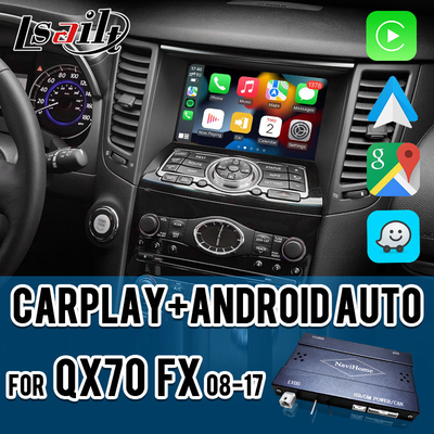 Lsailt CarPlay Interface cho Infiniti QX70 FX50 FX35 FX37 2011-2018 Android Auto Decoder, Pin to Pin Cài đặt
