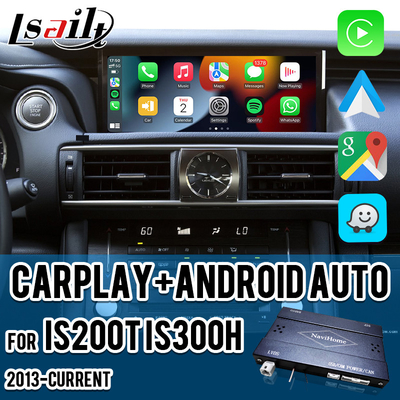 Pin to Pin Apple CarPlay Interface cho Lexus IS IS250 IS350 IS300 IS200t 2013-2021 Bộ giải mã tự động Android, Mirror Link