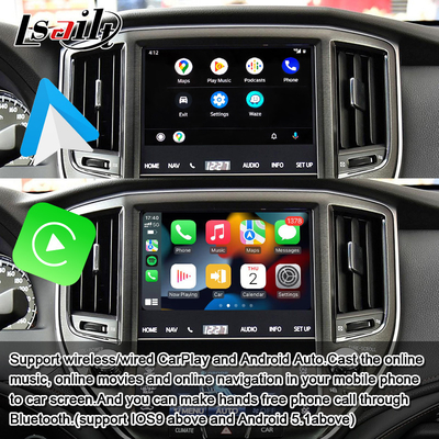 Lsailt CarPlay Android Multimedia Video Interface cho Toyota Crown, Không cài đặt thiệt hại, với YouTube, NetFlix