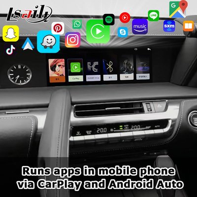 Giao diện CarPlay không dây Màn hình OEM tích hợp cho Lexus LX570 LX460d 2016-2021 Android Auto Video Interface