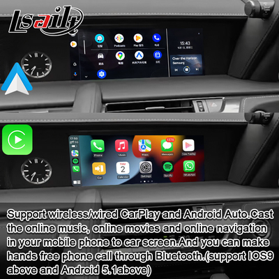 Giao diện CarPlay không dây Màn hình OEM tích hợp cho Lexus LX570 LX460d 2016-2021 Android Auto Video Interface