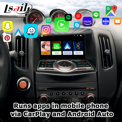 Lsailt Carplay Interface Box cho Nissan 370Z 2010-2020 Android hỗ trợ tự động lệnh giọng nói, điều khiển lái