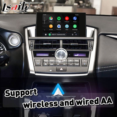 Lsailt / Navihome Android Auto Carplay Interface cho Lexus NX300h NX200t Knob Control 2014-2017 NX ES RX
