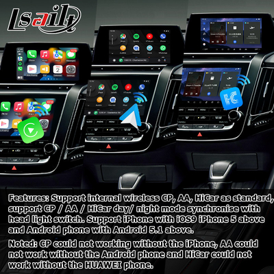 Toyota Crown S220 Android đa phương tiện không dây carplay Android tự động chạy bởi Qualcomm 8 + 128GB