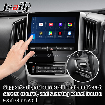 Toyota Land Cruiser LC200 giao diện video Android 8 + 128GB được cung cấp bởi Qualcomm với carplay android auto