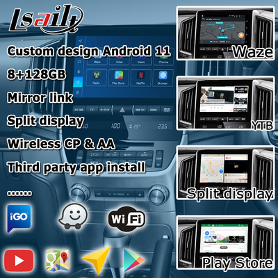 Toyota Land Cruiser LC200 giao diện video Android 8 + 128GB được cung cấp bởi Qualcomm với carplay android auto