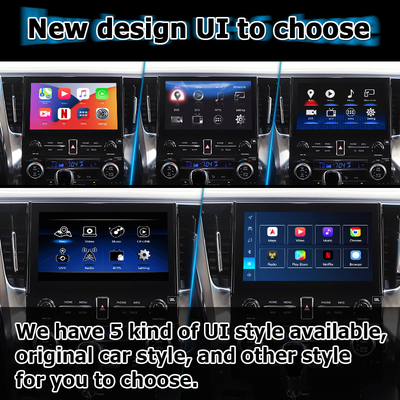 Toyota Alphard Vellfire AH30 series Android Carplay hộp giao diện Qualcomm 6125 8+128GB