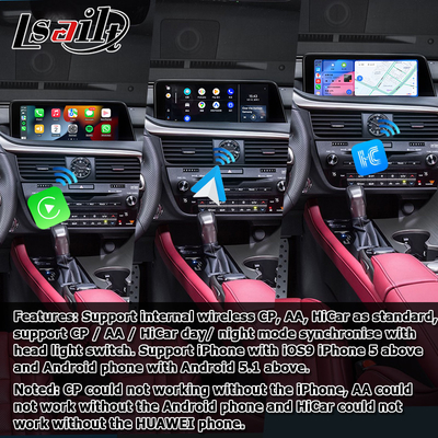 Lexus RX 8+128GB Qualcomm Android hộp giao diện đa phương tiện RX350 RX450h RX300 RX200t
