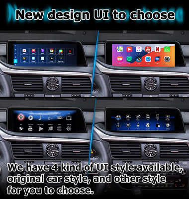 Lexus RX 8+128GB Qualcomm Android hộp giao diện đa phương tiện RX350 RX450h RX300 RX200t
