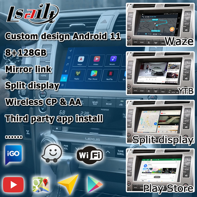 Lexus GX460 Android đa phương tiện Carplay giao diện video tự động Android