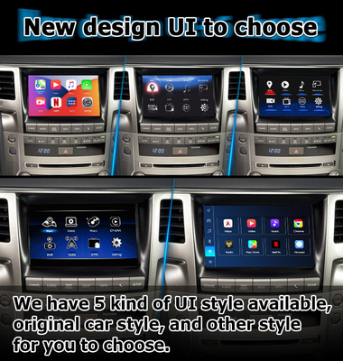 Lexus LX570 2013-2015 Android giao diện video dựa trên Qualcomm 8+128GB Android 11