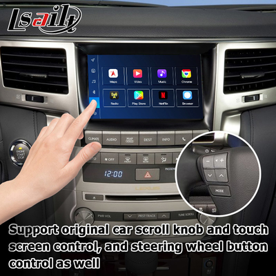 Lexus LX570 2013-2015 Android giao diện video dựa trên Qualcomm 8+128GB Android 11