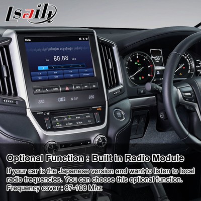 Lsailt Android Multimedia Video Interface cho 2016-2021 Toyota Land Cruiser LC 200 GXL VX VXR VX-R Sahara LC200
