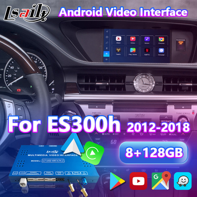 Lsailt CP AA Giao diện đa phương tiện Android cho 2012-2018 Lexus ES250 ES300H ES350 ES200 ES