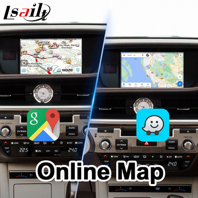 8+128GB Lsailt Android giao diện video điều hướng cho Lexus ES 350 300h 250 200 XV60 Kiểm soát chuột 2012-2018