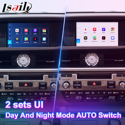 8+128GB Lsailt Android giao diện video điều hướng cho Lexus ES 350 300h 250 200 XV60 Kiểm soát chuột 2012-2018