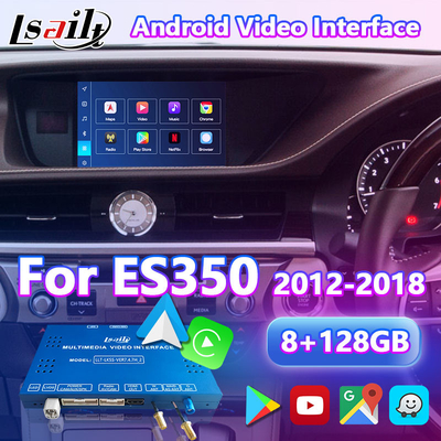 8+128GB Lsailt Android giao diện video điều hướng cho Lexus ES 350 300h 250 200 XV60 Kiểm soát chuột 2012-2018