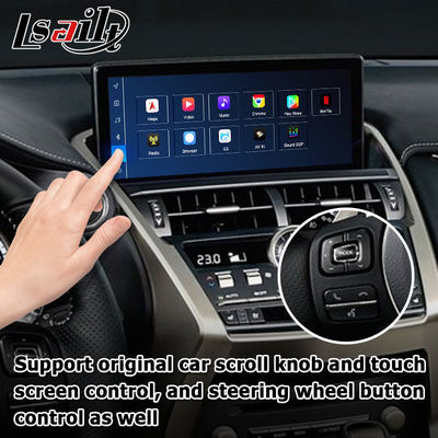 Giao diện video Android Carplay Qualcomm Android 13 8+128GB Lexus NX300 NX300h NX200t