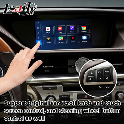 Lexus ES300h ES350 ES250 ES200 Giao diện video Android 8+128GB Qualcomm hỗ trợ nền tảng carplay android auto